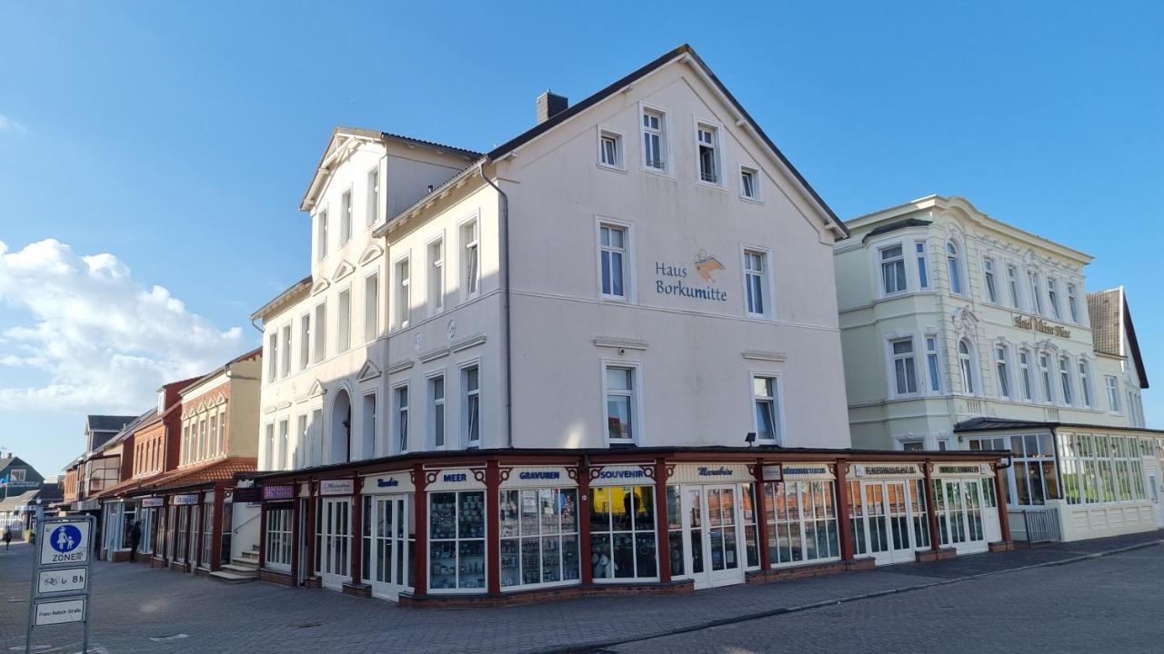 Haus Borkumitte Appartement Neptun Exteriör bild